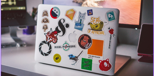 The Glow-Up Your Laptop Needs with Stickers