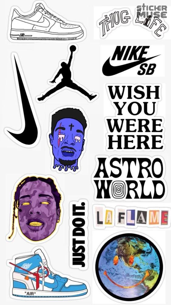 Retro Funk – Vintage Aesthetic | STICKER PACK (13 Pcs)