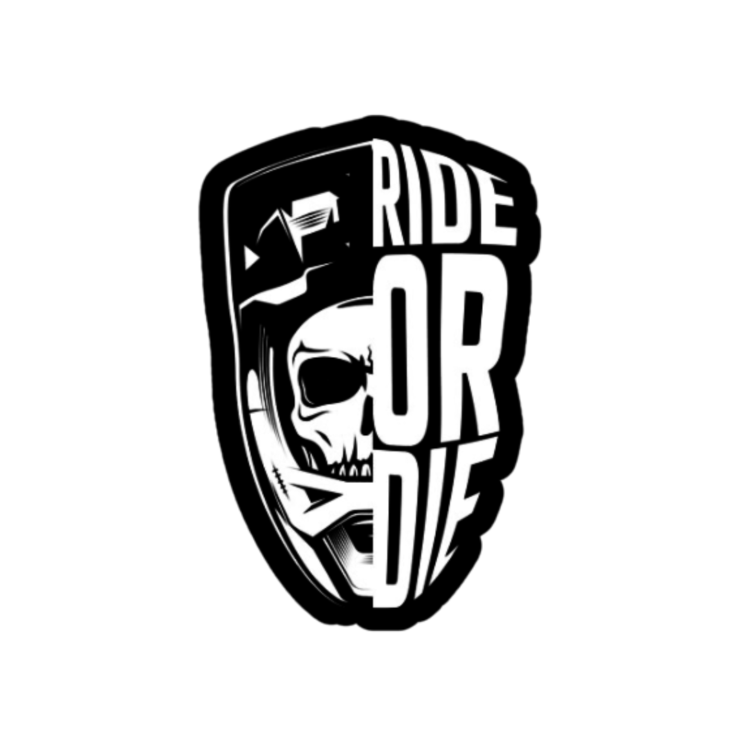 Ride or Die Motorcycle Club Emblem