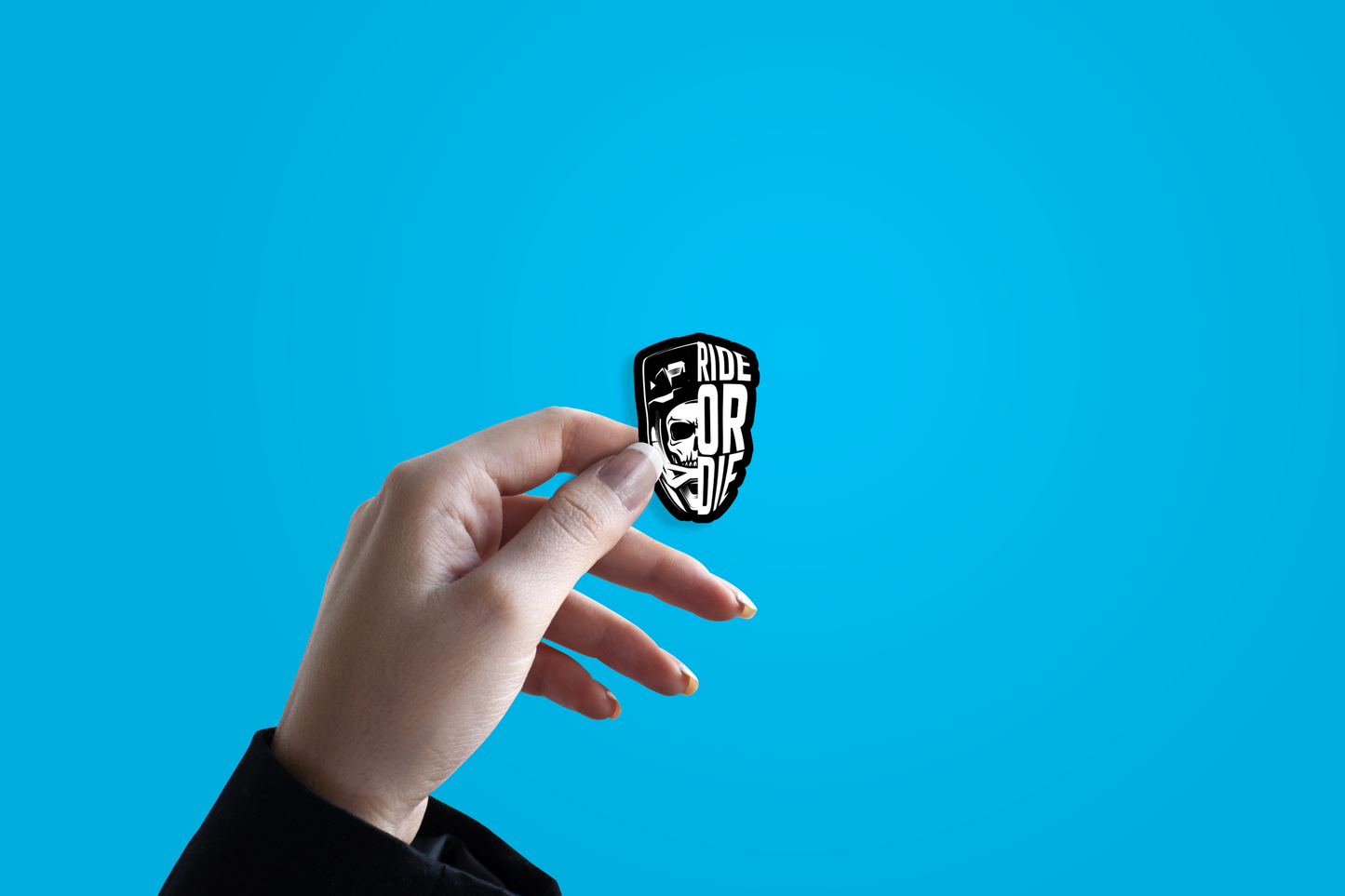 Ride or Die Motorcycle Club Emblem