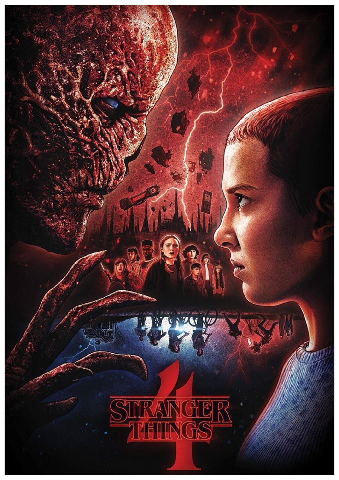 Stranger Things Poster Combo Pack of 9