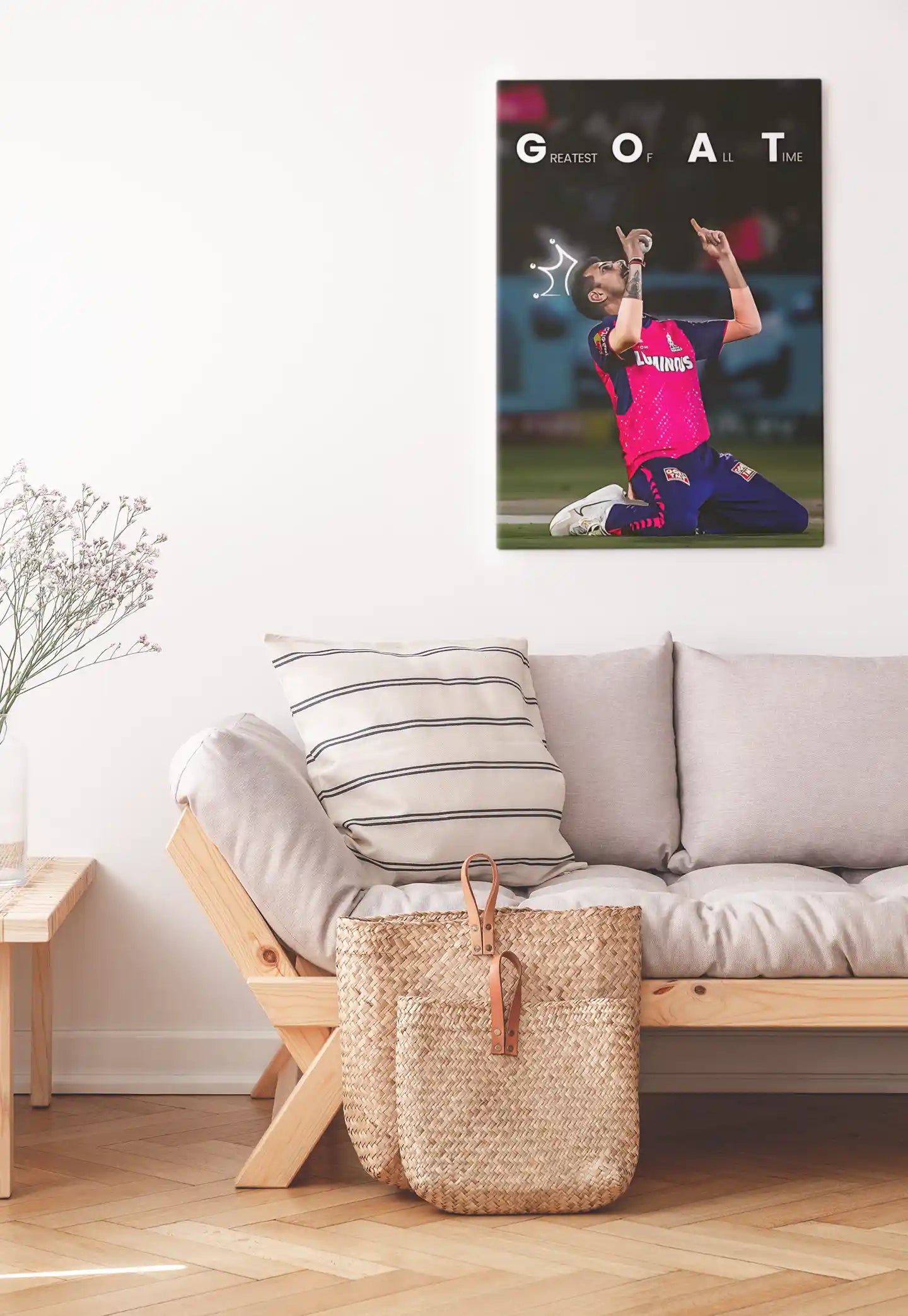 Chahal GOAT Tribute Poster - IPL
