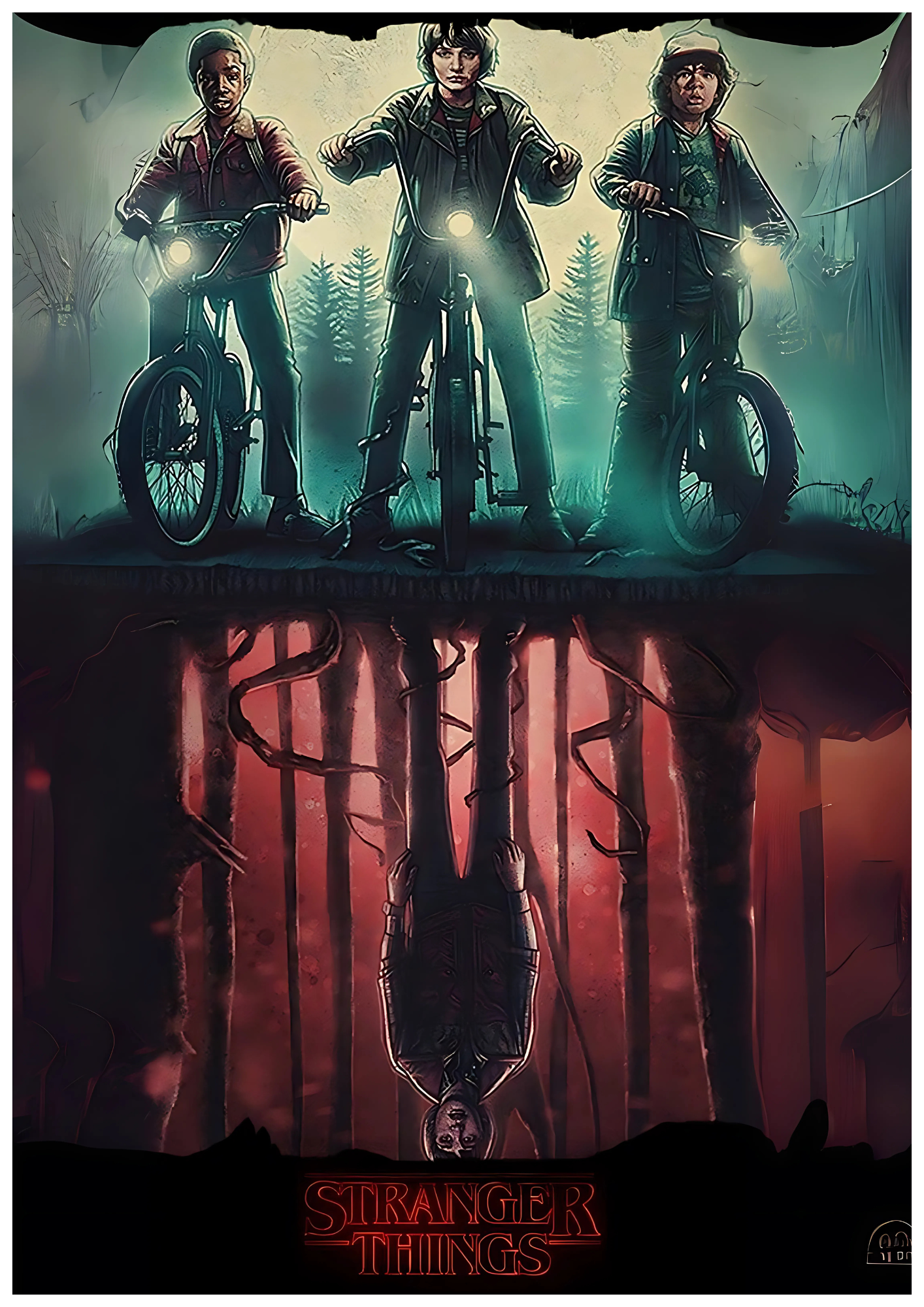 Stranger Things Poster Combo Pack of 11
