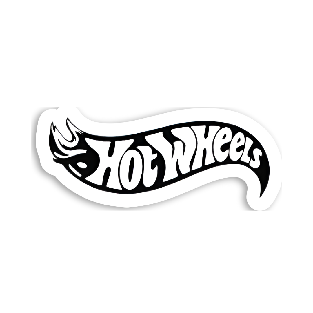 Hot Wheels Motorcycle Drifting Racing Sticker