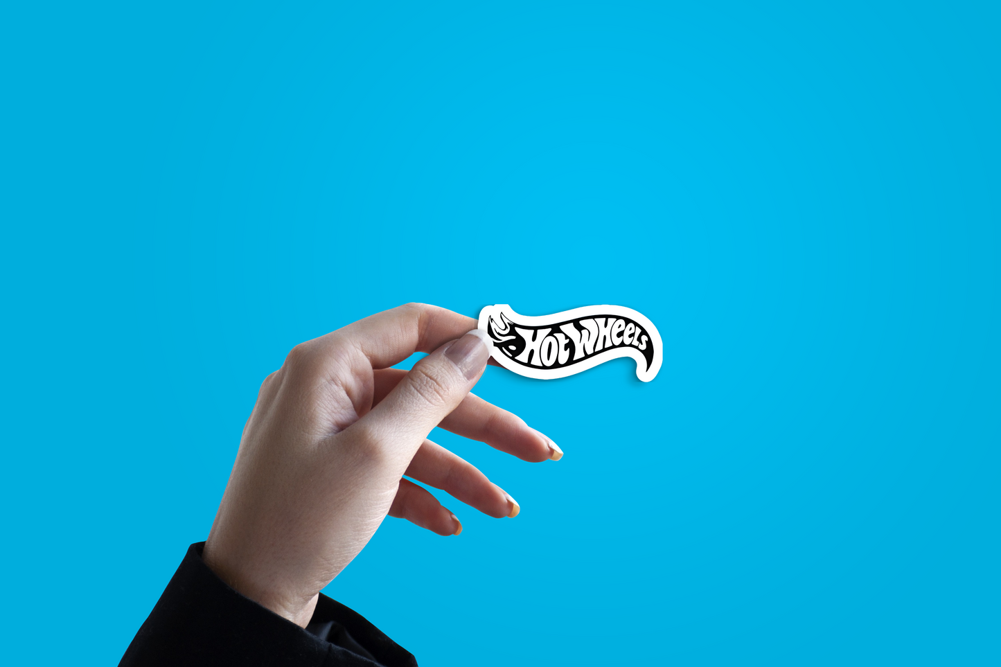 Hot Wheels Motorcycle Drifting Racing Sticker