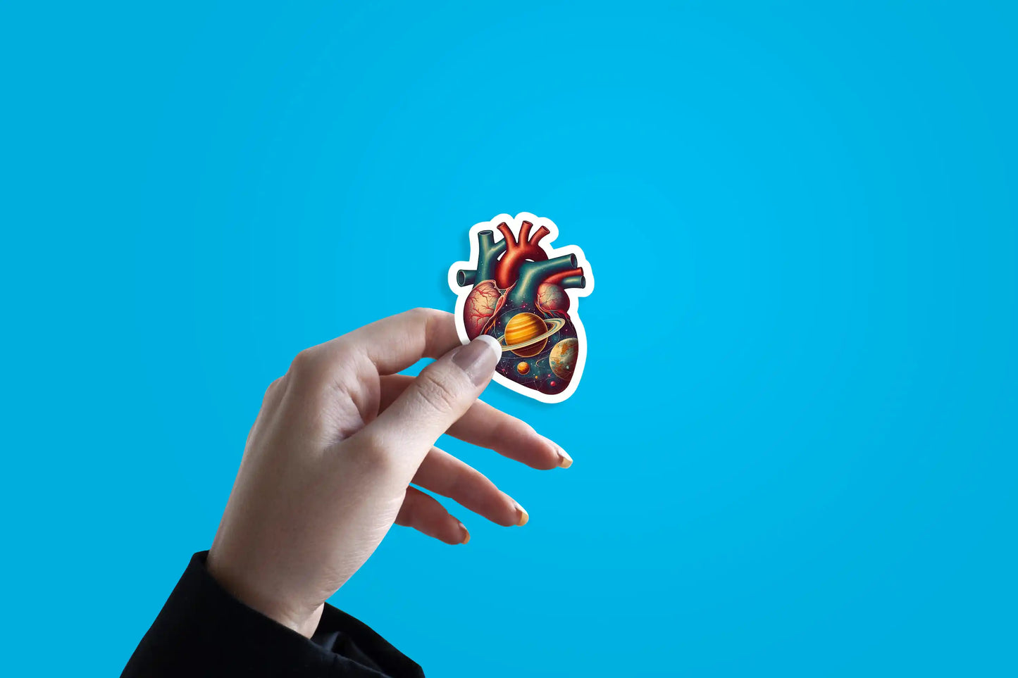 Detailed Anatomical Heart Art