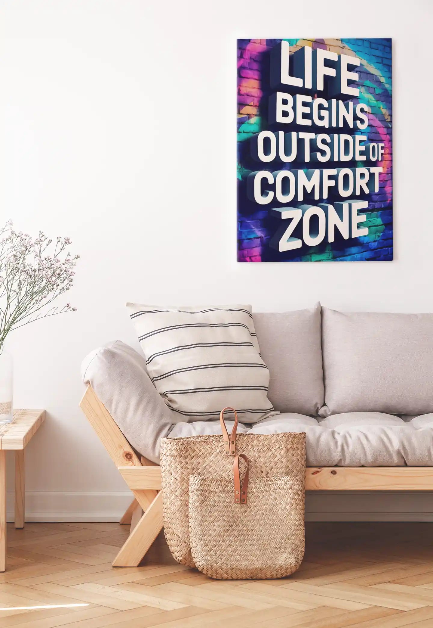 Life Begins Where Comfort Zone Ends Poster