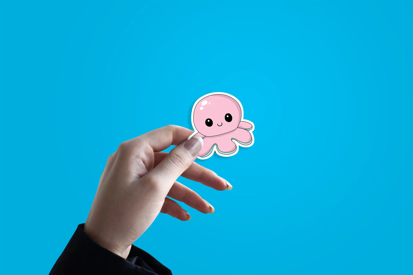 Cute Pink Octopus Sea Friend