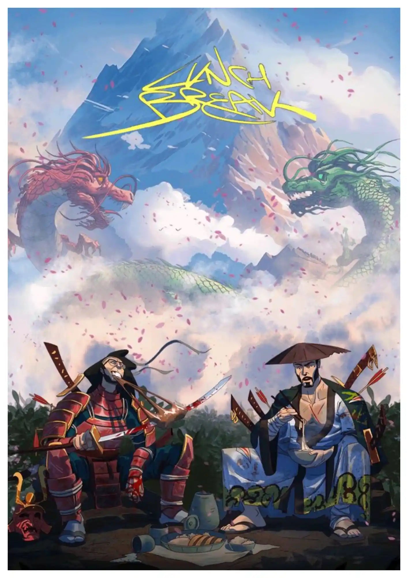 Epic Battle Fantasy Warrior Movie Poster