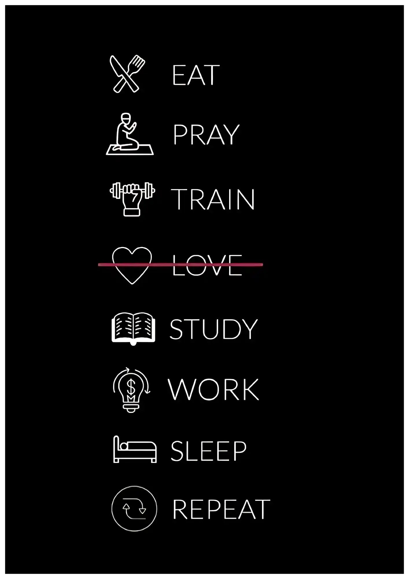 Restart and Keep Going Forward Poster