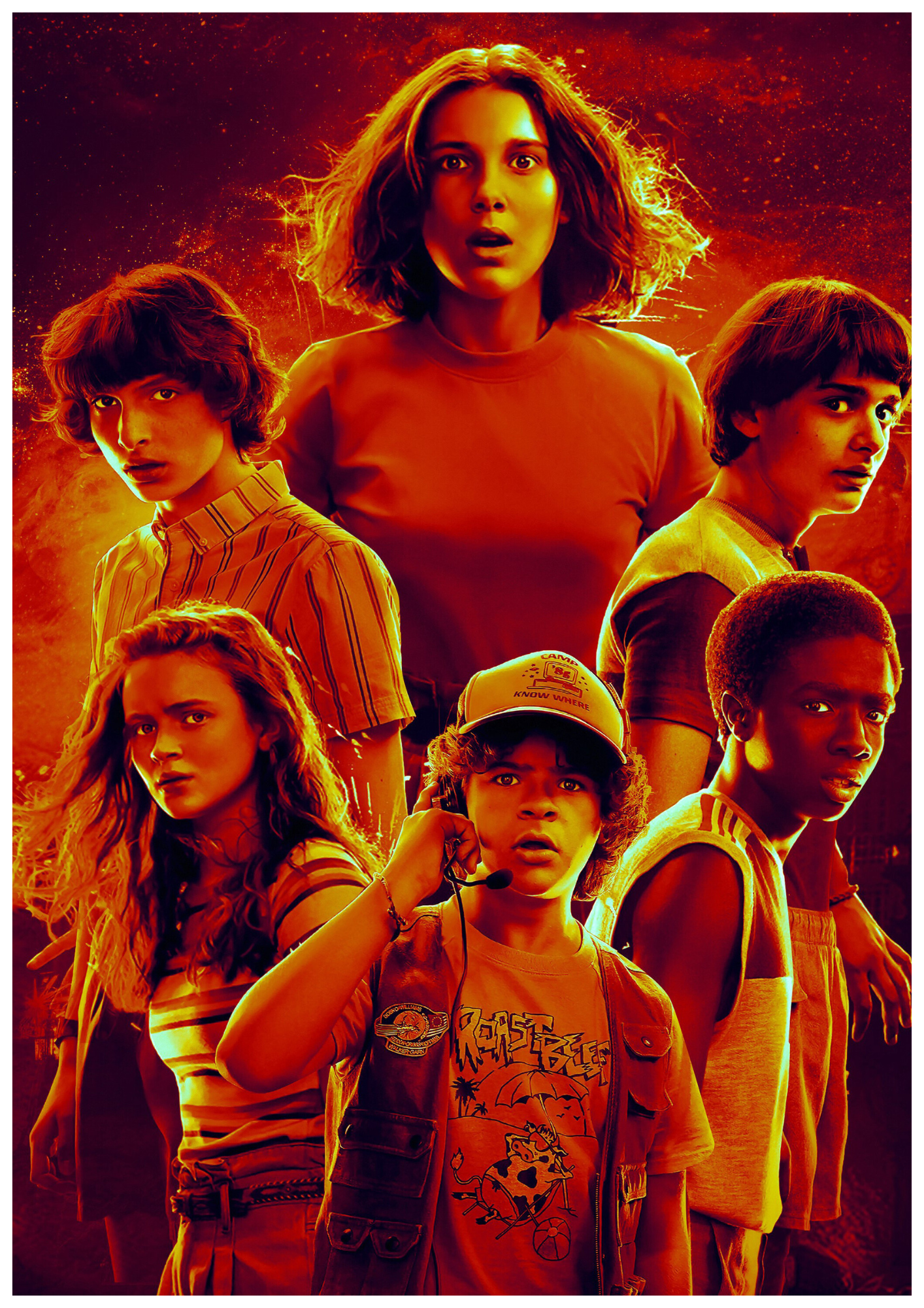 Stranger Things Poster Combo Pack of 9