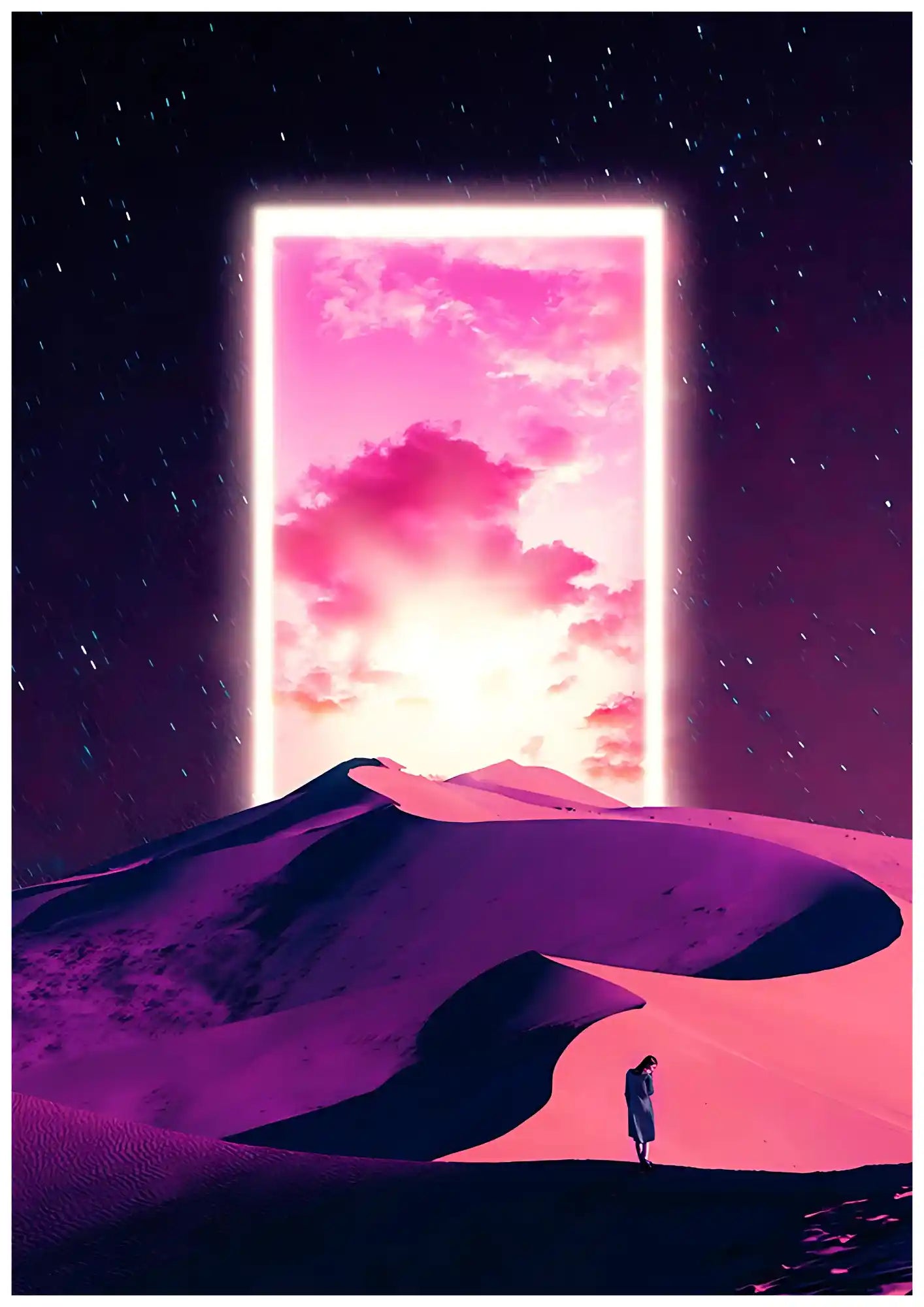 Portal to Another Dreamy World Poster
