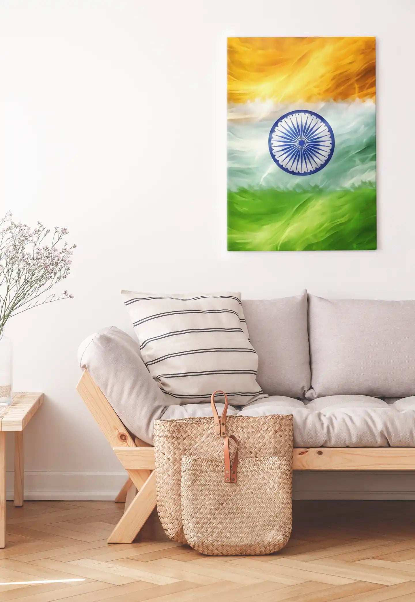 Indian Flag Patriotic Pride Wall Poster