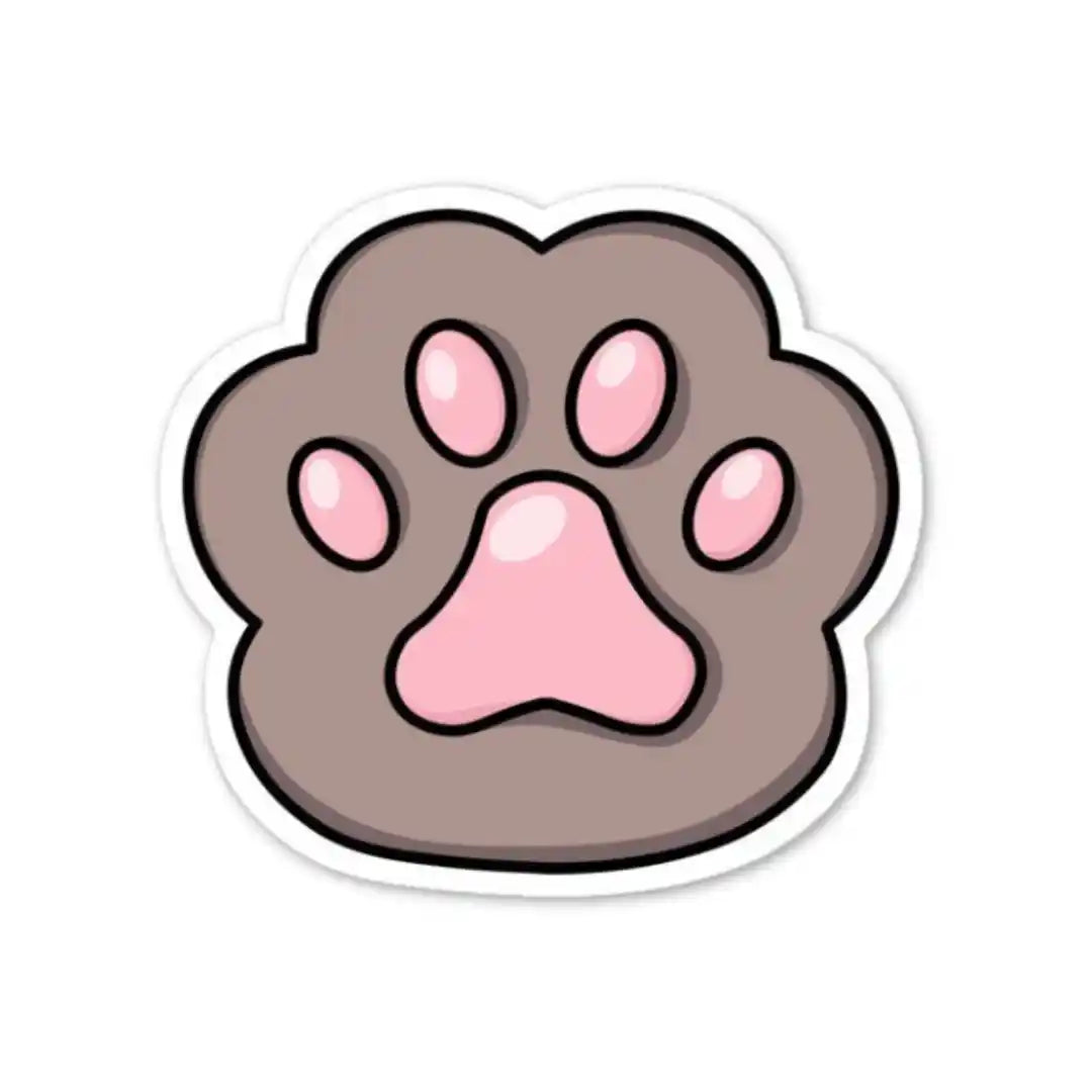 Soft Animal Paw Print
