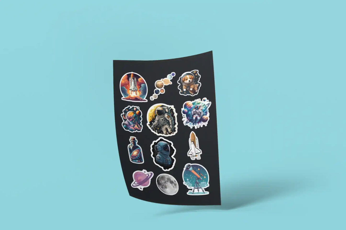 Vibrant Galaxy Dreams with Cosmic Elements Pack (14 Pcs)