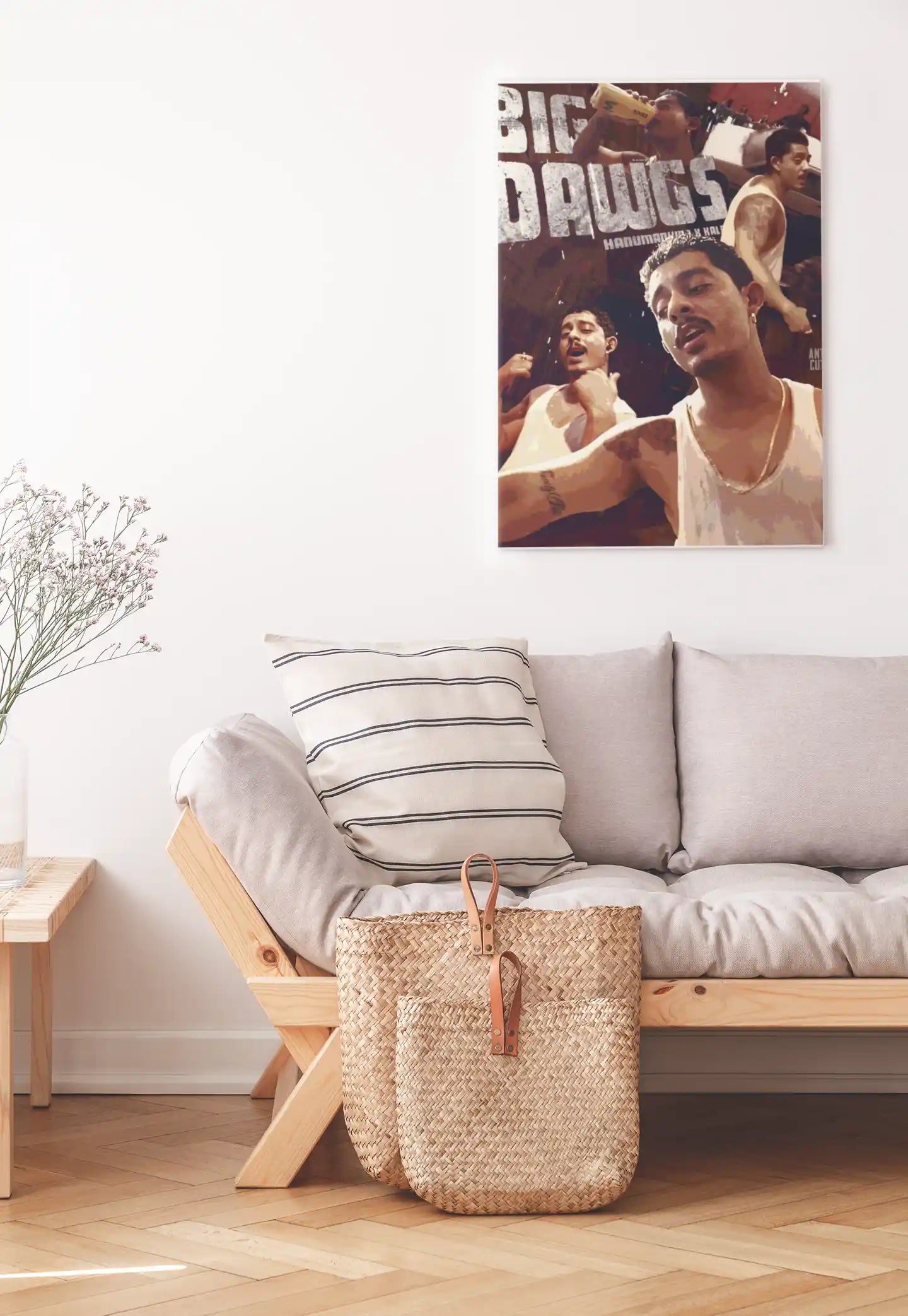 Boxing Champion Intense Fight Sports Poster