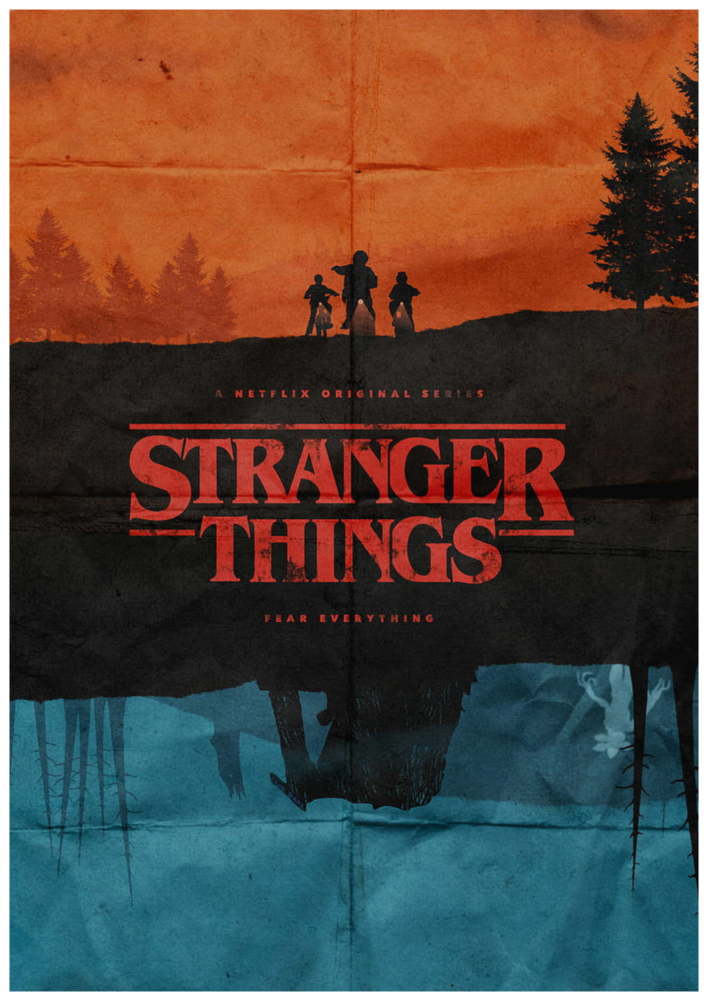 Stranger Things Poster Combo Pack of 9
