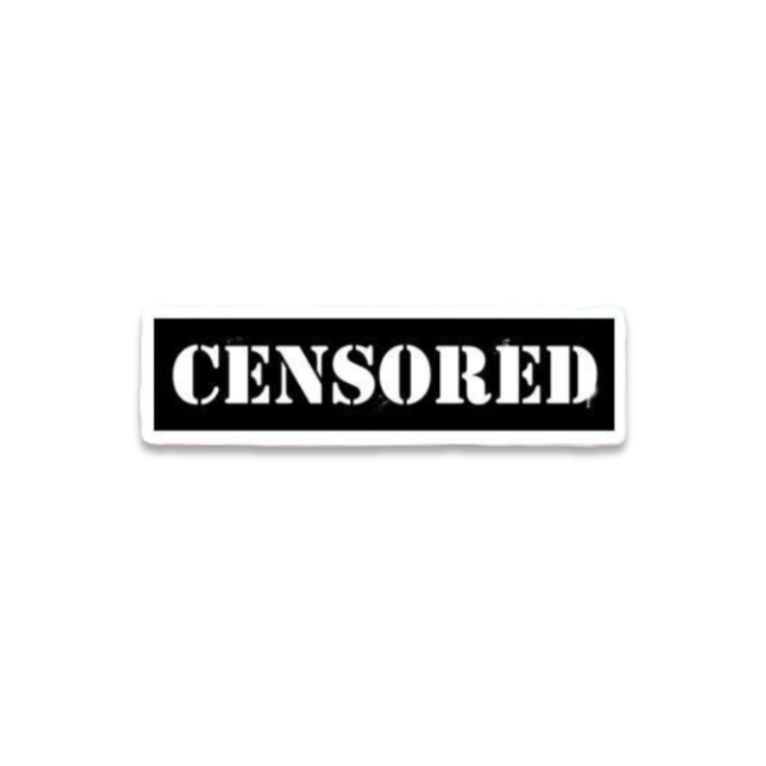 Censored Bold Text – Playful and Edgy