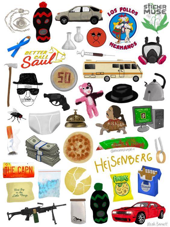 Pop Culture Vibes – Iconic Characters | STICKER PACK (38 Pcs)