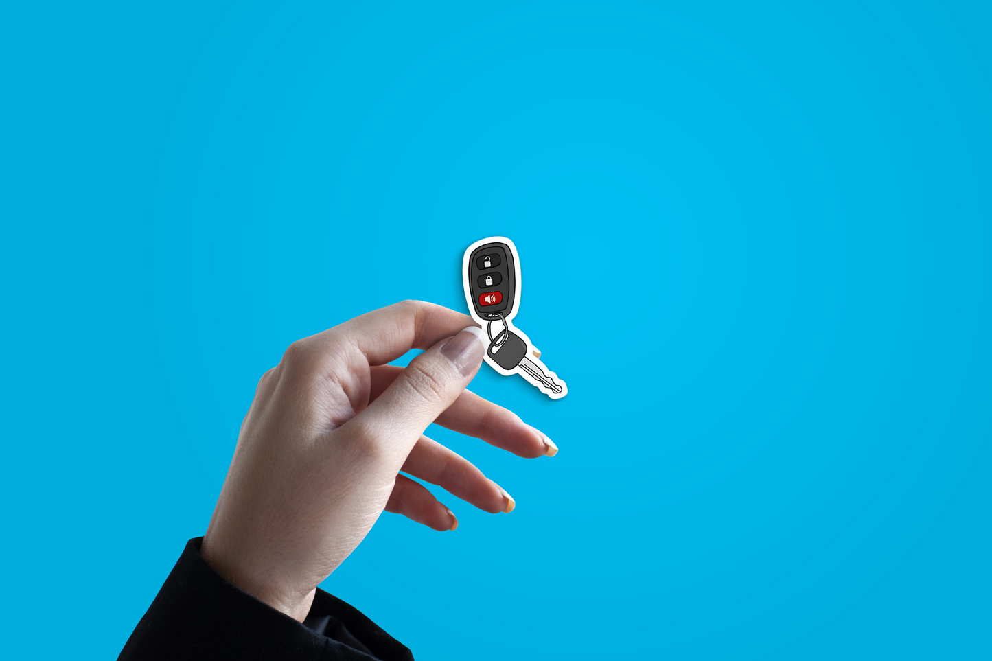 Motorcycle Key Fob Ignition Starter Sticker