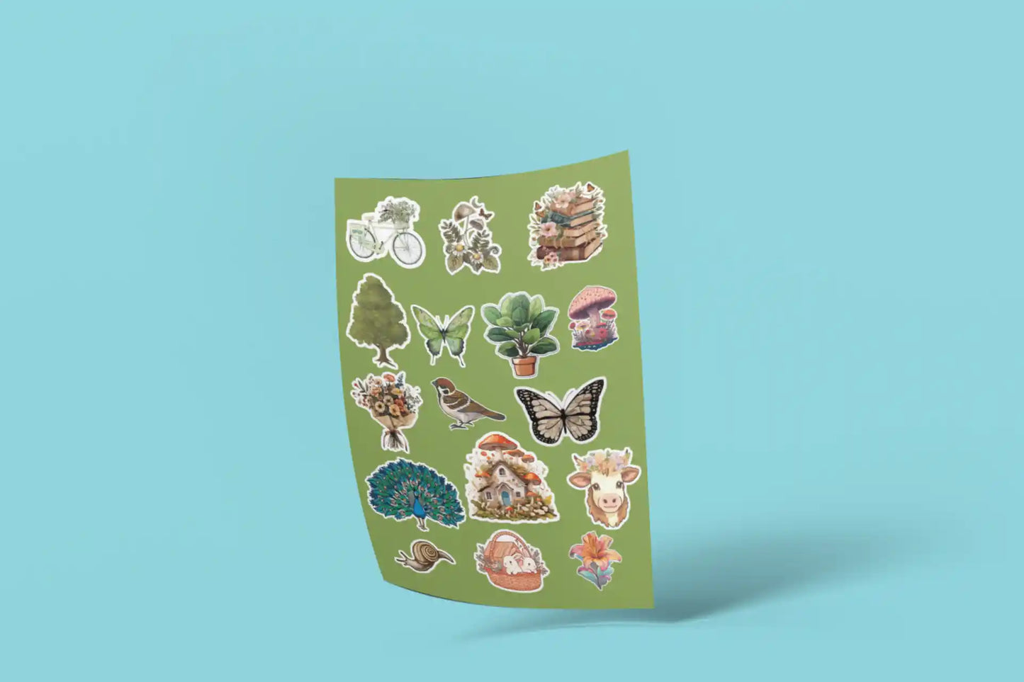 Nature Wonders with Animals and Plants Art Pack (16 Pcs)