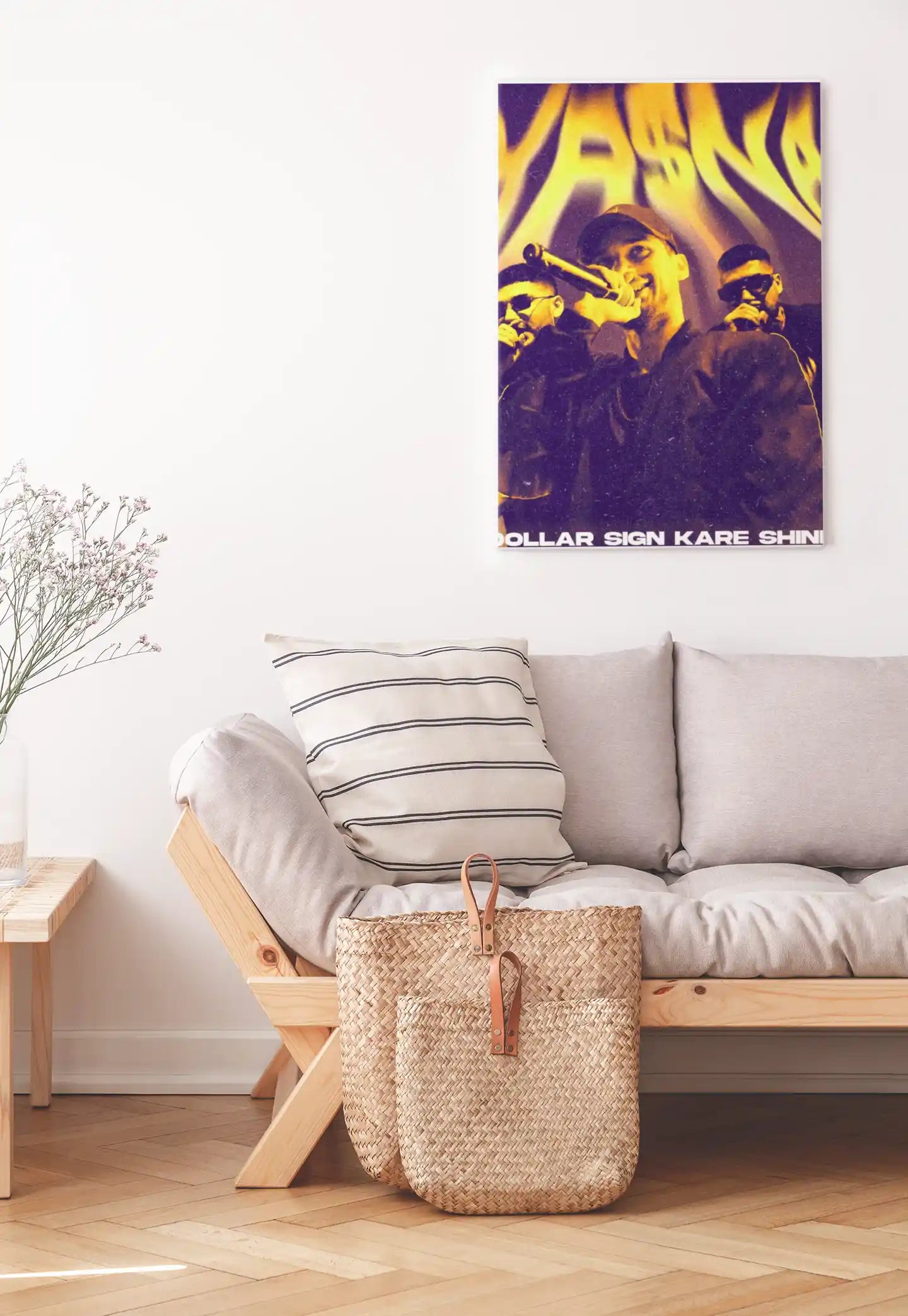 Vibrant Pop Art Hip-Hop Music Poster