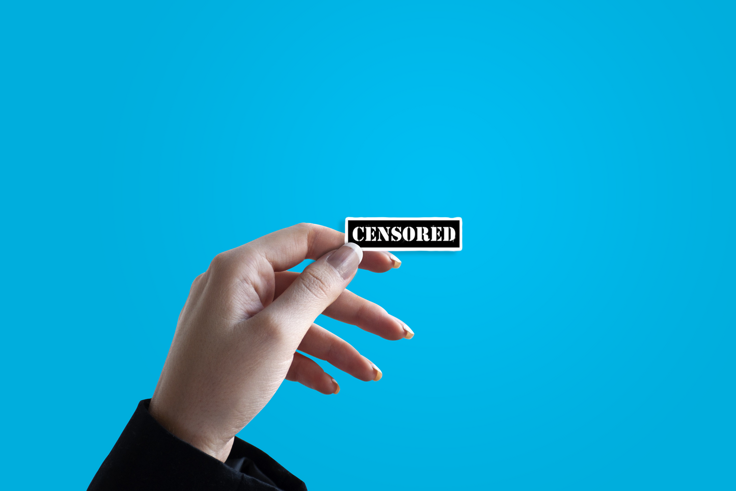 Censored Bold Text – Playful and Edgy