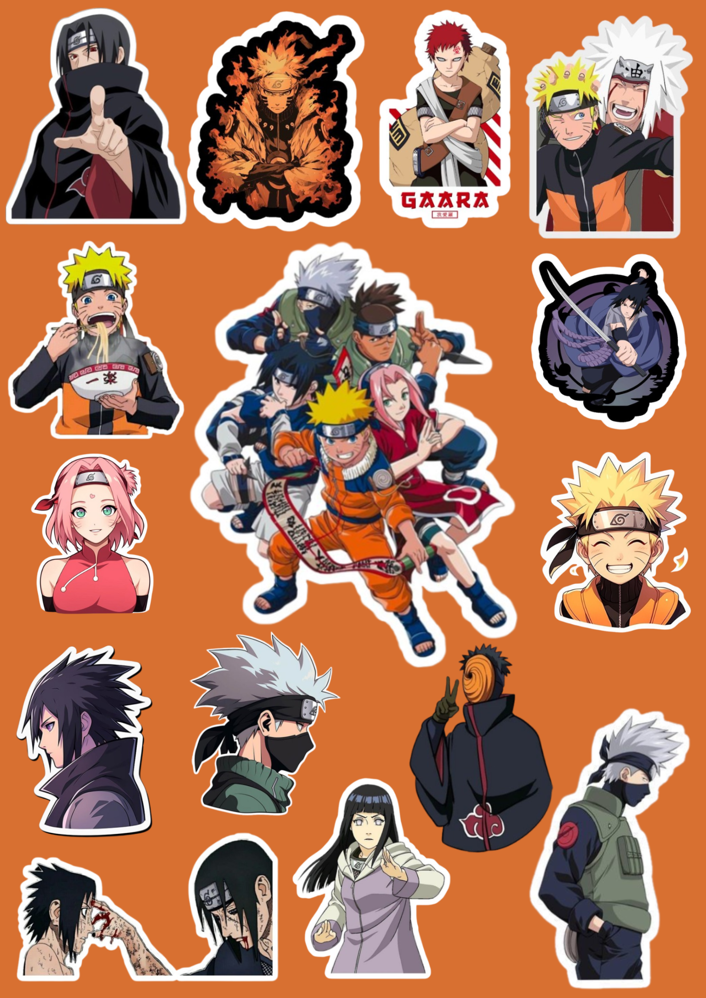 Naruto – Anime Legends (15 Pcs)