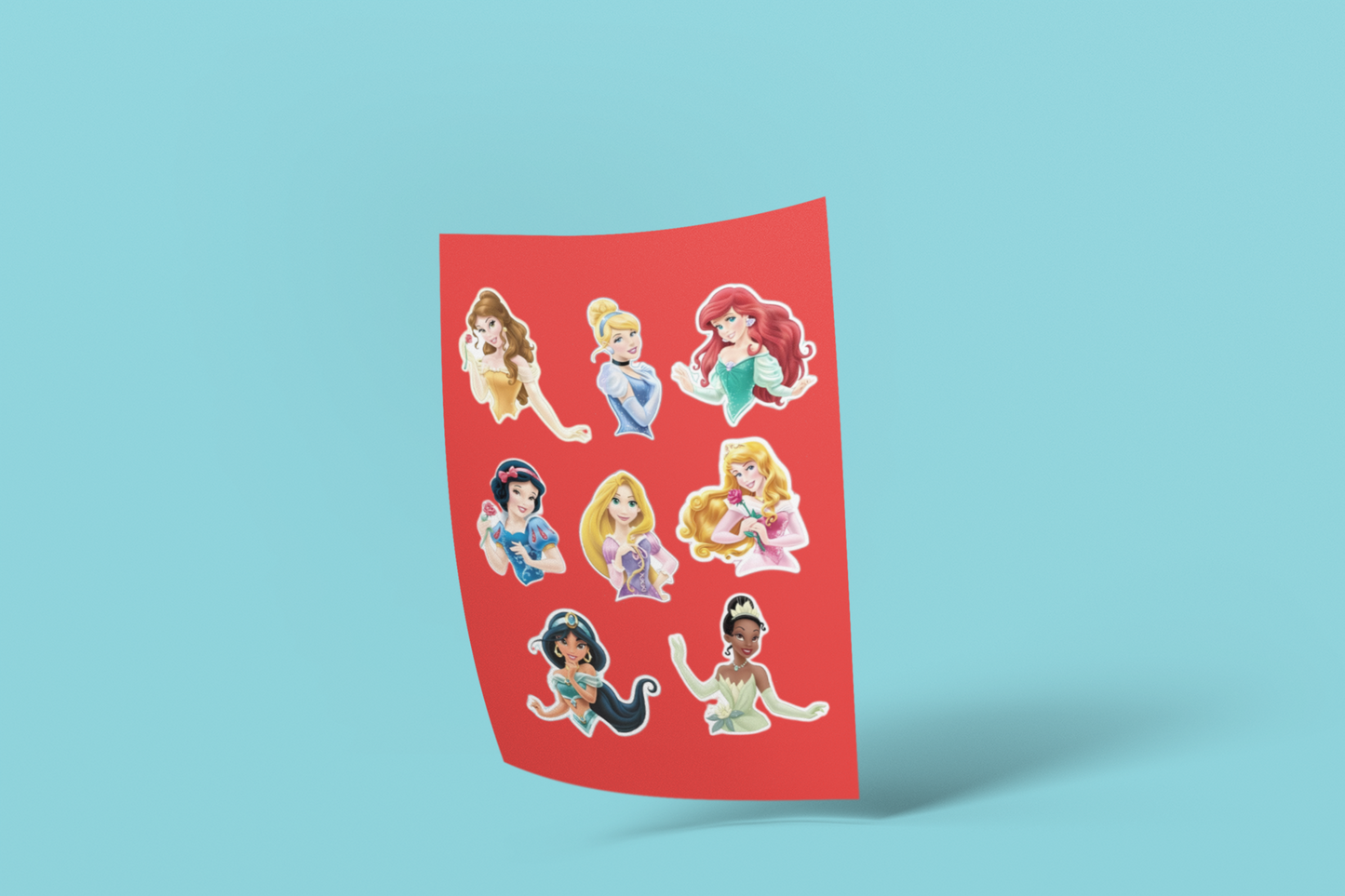 Magical Princess Stickers for Fairy Tale Lovers Sticker Pack (9 Pcs)