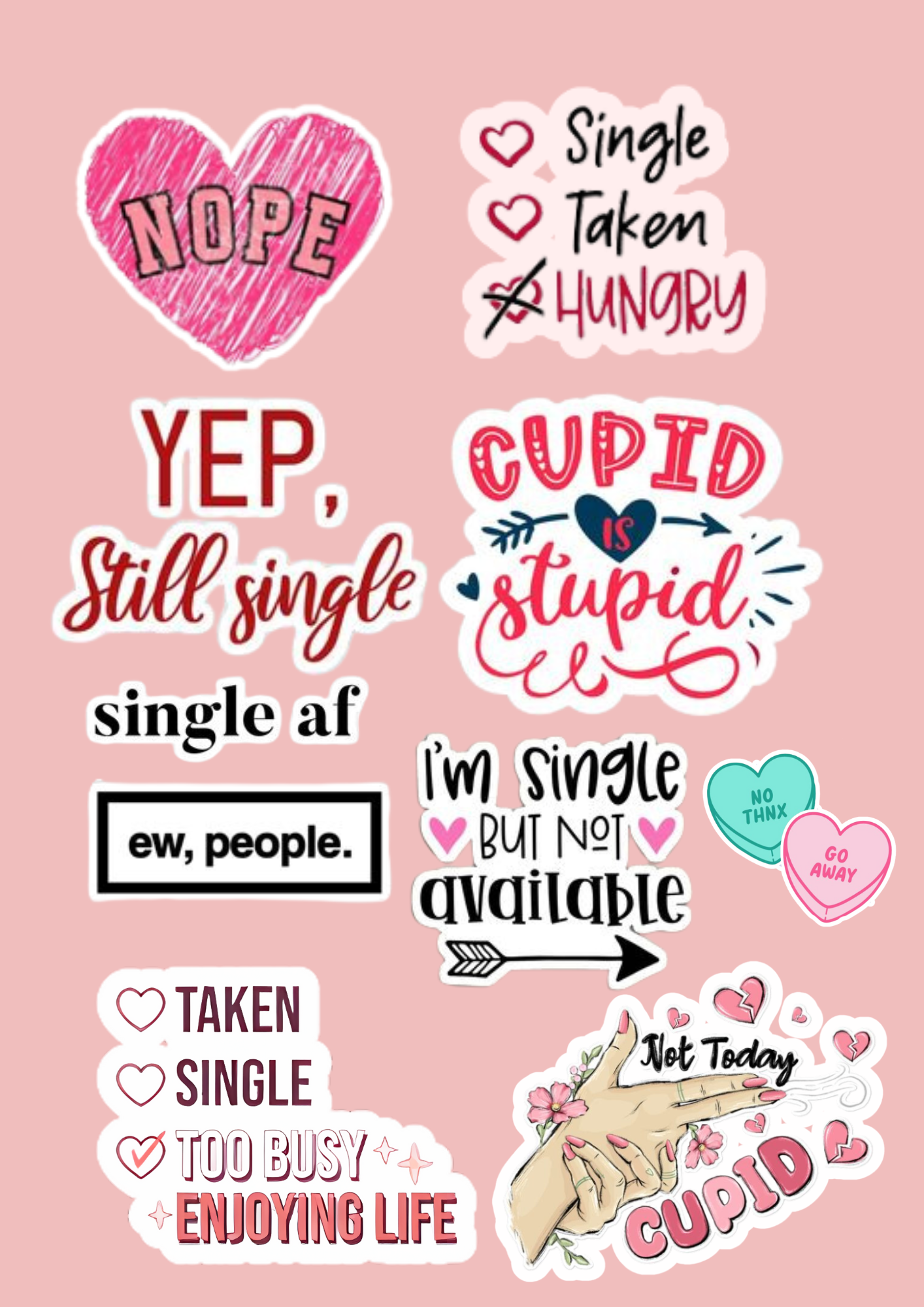 Singles – Fun & Sassy (10 Pcs)