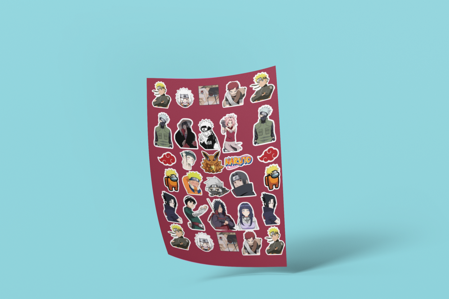 Naruto Uzumaki Sticker Pack (30 pcs)