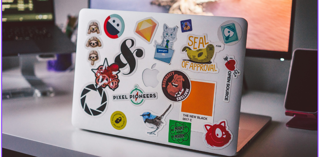 The Glow-Up Your Laptop Needs with Stickers