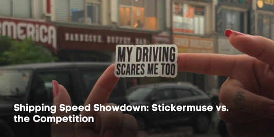 Shipping Speed Showdown: Stickermuse vs. the Competition