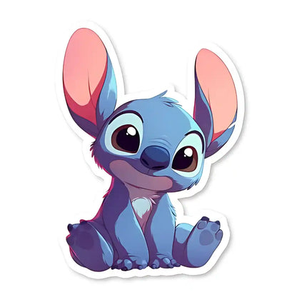 Adorable Blue Alien Friend