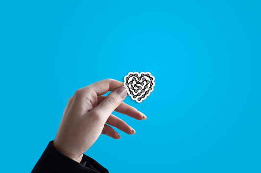 Heart of Chains Love for Motorcycles