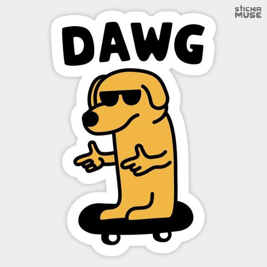 Dawg – Cool Doggo Vibes | STICKERS