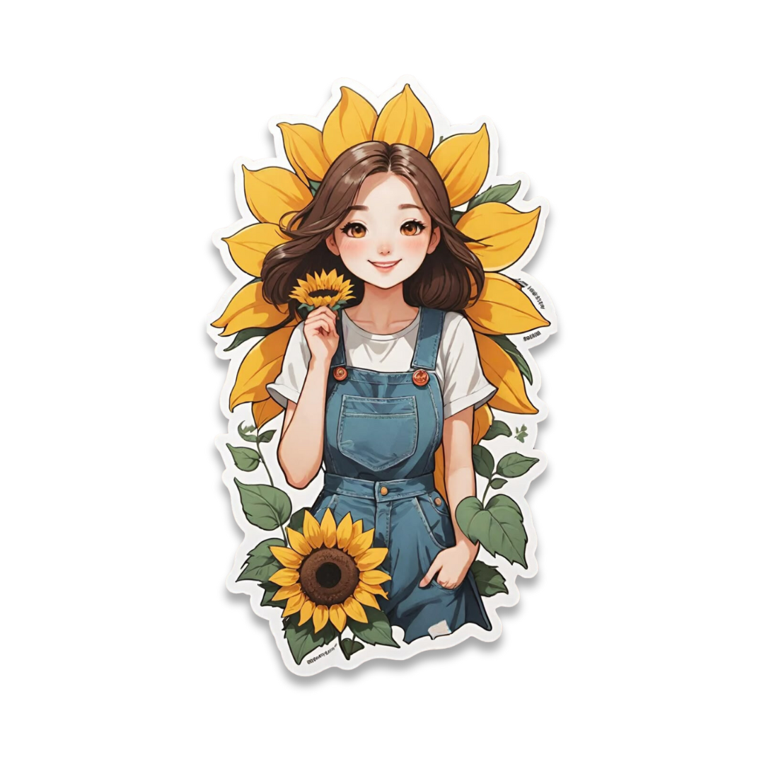 Sunflower Girl – Bloom with Grace