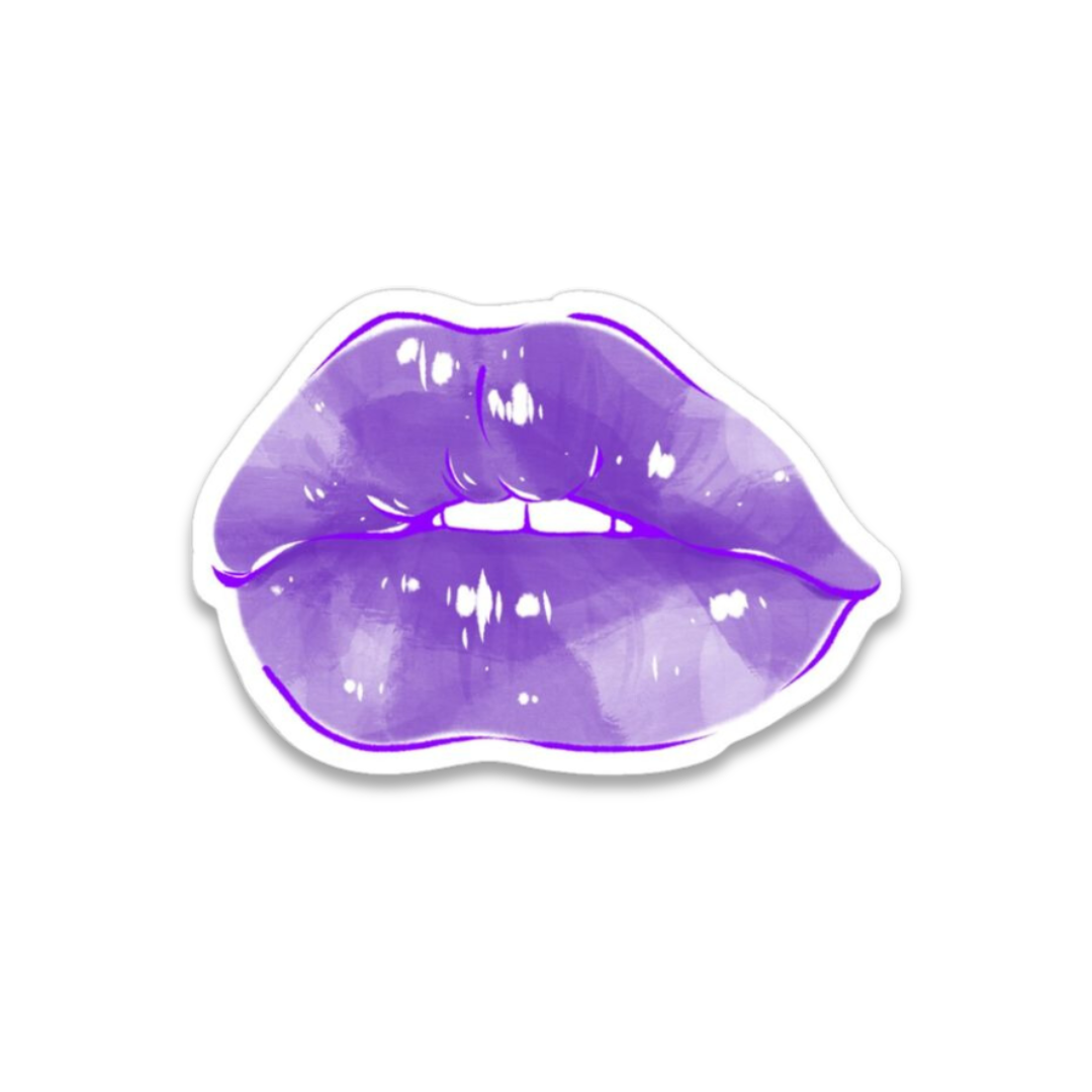 Purple Lips – Bold and Stylish