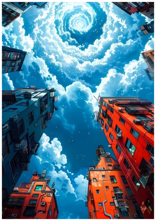 Cosmic Sky Gateway Fantasy Dream Poster