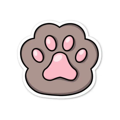 Soft Animal Paw Print