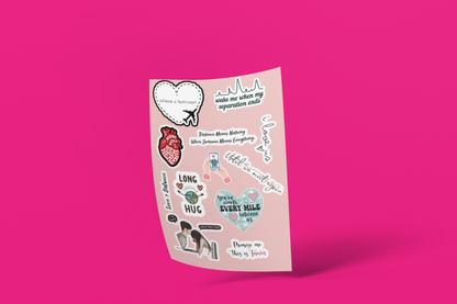 Long Distance – Love Across Miles (12 Pcs)