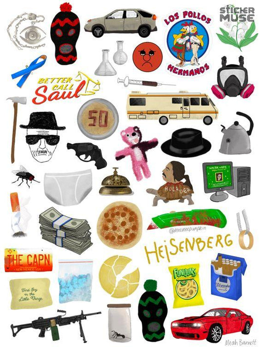 Pop Culture Vibes – Iconic Characters | STICKER PACK