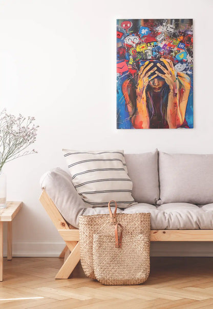 Express Your Emotions Through Art Poster