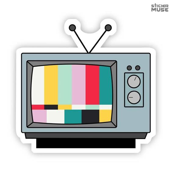 Vintage TV – Retro Feels | STICKERS