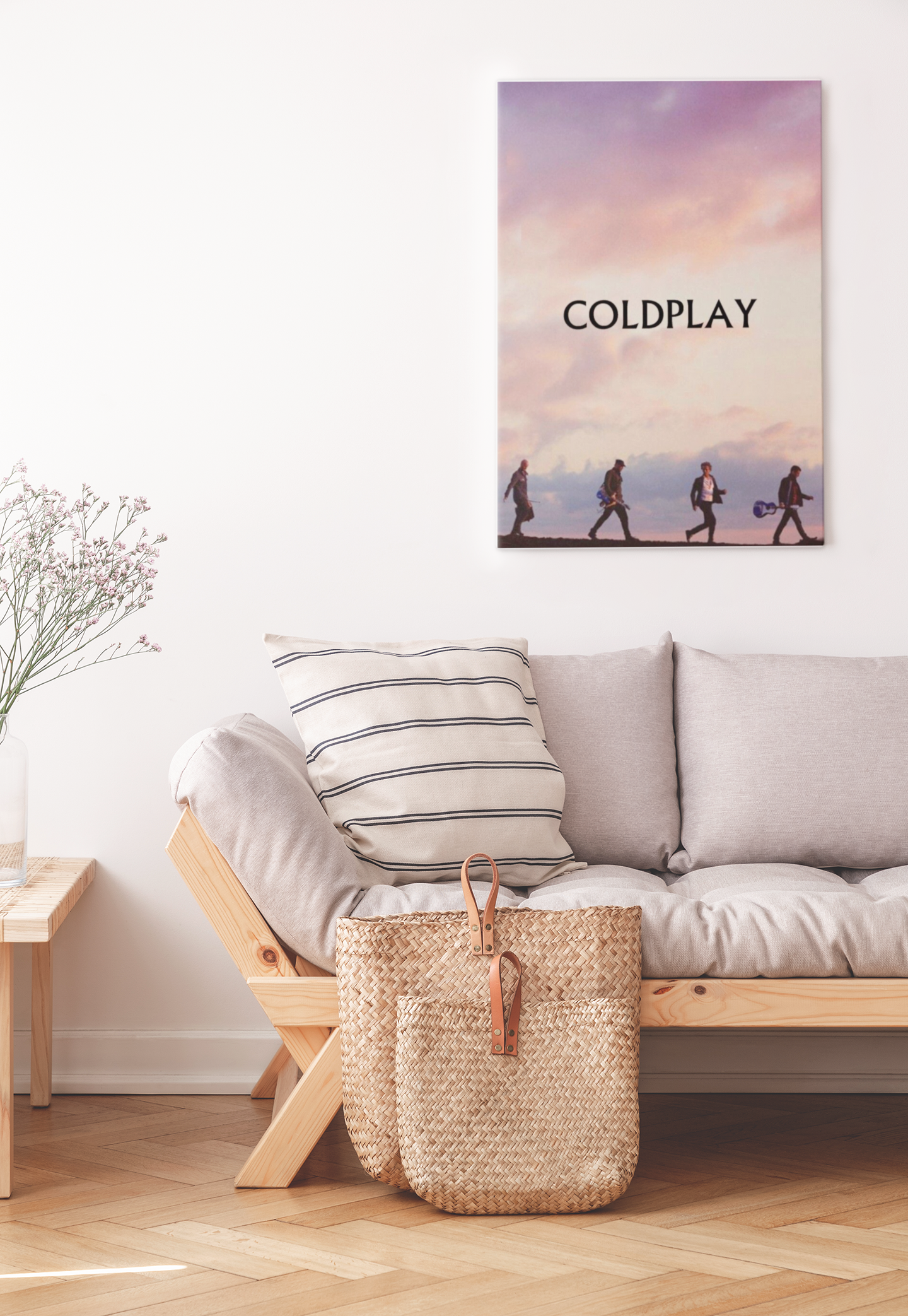 Coldplay Aesthetic Dreamy Music Poster