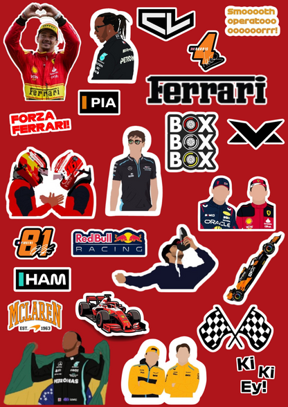 F1 Racing – Speed & Adrenaline (24 Pcs)