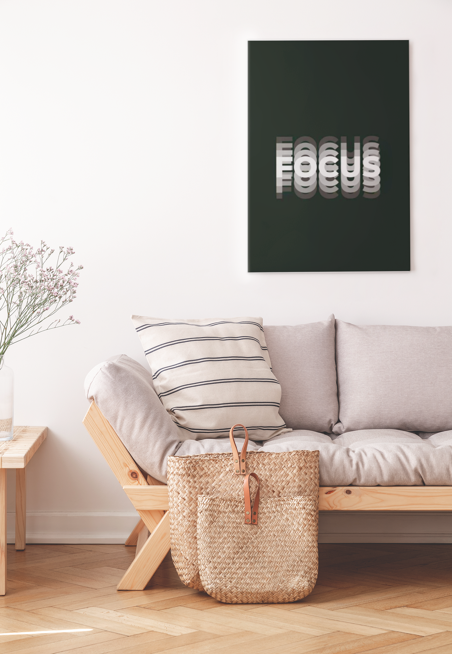 Aesthetic Focus Moonlit Poster