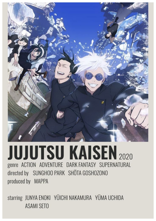 Jujutsu Kaisen Sorcerer Battle Poster