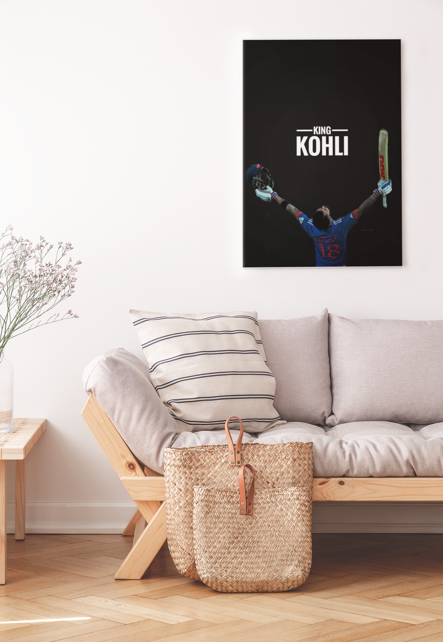 Virat Kohli King of Cricket Poster