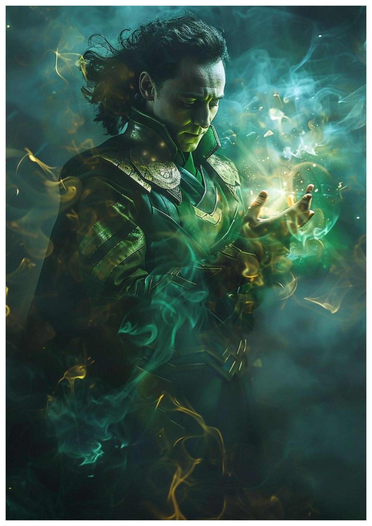 Loki God of Mischief Marvel Poster